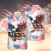 BlueJose Patriotic Bald Eagle USA 250 Years Hawaii Shirt
