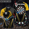 BlueJose Darts Crazy Loop Personalized Name, Team Name Shirt (4 Colors)