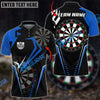 BlueJose Darts Crazy Loop Personalized Name, Team Name Shirt (4 Colors)