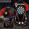 BlueJose Darts Crazy Loop Personalized Name, Team Name Shirt (4 Colors)