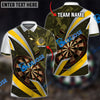 BlueJose Blade Of Glory Darts Personalized Name, Team Name Shirt ( 5 Colors)