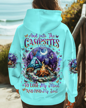 AND INTO THE CAMPSITES I GO ALL OVER PRINT - TLNZ2609241