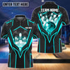BlueJose Super Thunder Bowling And Pins Break Multicolor Customized Name 3D Shirt, Personalized Shirts For Bowling Players