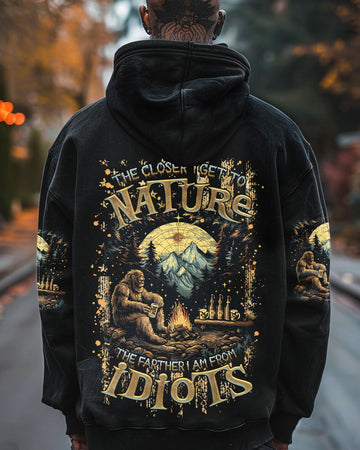 THE CLOSER I GET TO NATURE BIGFOOT COMPASS ALL OVER PRINT - TLNZ2908244