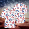 BlueJose Custom Name America 250 Years Anniversary Hawaii Shirt