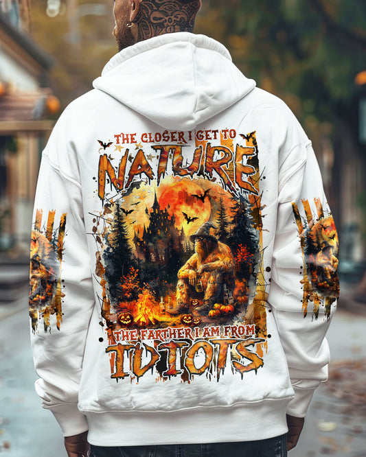 THE CLOSER I GET TO NATURE BIGFOOT HALLOWEEN ALL OVER PRINT - TLNZ2208244