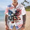 BlueJose Patriotic Bald Eagle USA 250 Years Hawaii Shirt