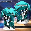 BlueJose Bowling and Pins Strike Cubes Customized Name, Team Name 3D Shirt (4 Colors)