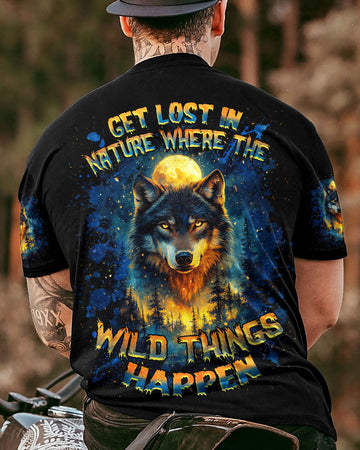 GET LOST IN NATURE WOLF ALL OVER PRINT - TLNZ2503254