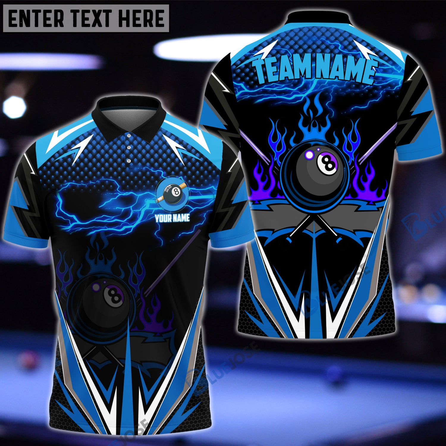 Personalized Billiards Shirts