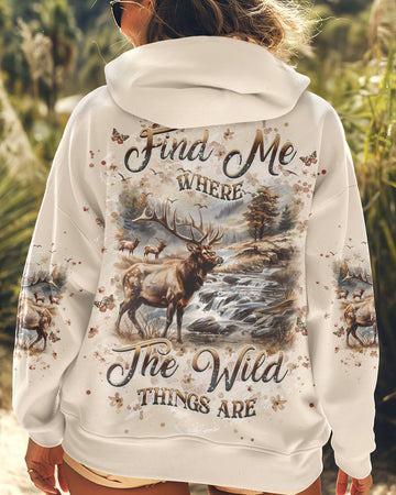 FIND ME WHERE THE WILD THINGS ARE ALL OVER PRINT - YHHG0711242
