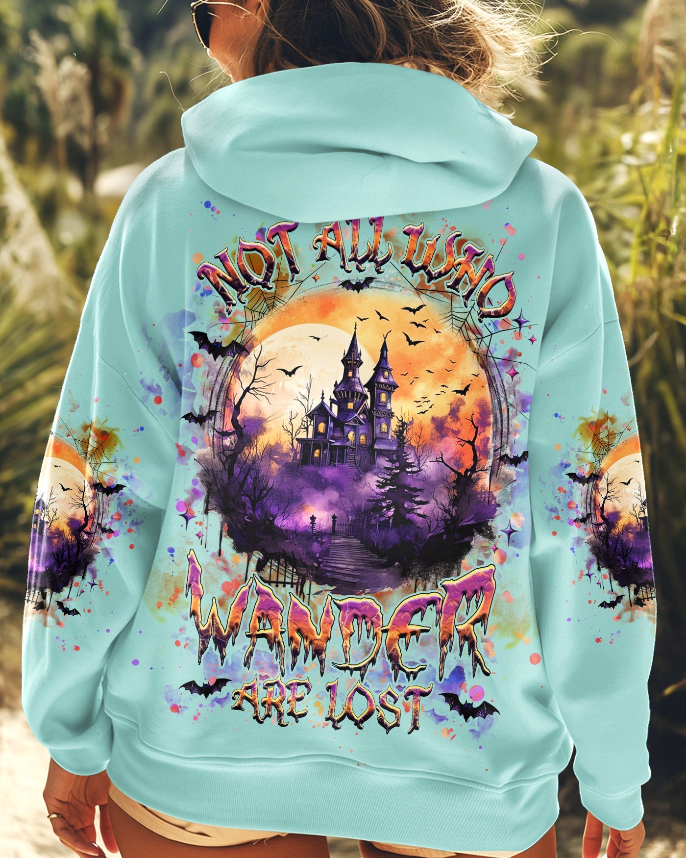 NOT ALL WHO WANDER ARE LOST HALLOWEEN ALL OVER PRINT - YHHG2808243