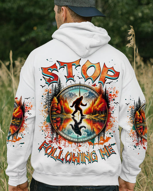 STOP FOLLOWING ME BIGFOOT ALL OVER PRINT - TLNZ0802254