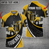 Bluejose Personalized Truck Multicolor Polo Shirt, Unique Fashion Accessory For Truck Driver
