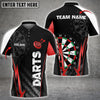 BlueJose Darts Crack Personalized Name, Team Name Shirt (4 Colors)