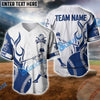 BlueJose Baseball Jersey Breath Of Thunder, Personalized Team Name & Number (4 Color Options)