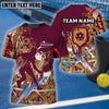 BlueJose Pickleball Sport Style Personalized Name, Team Name Unisex Shirt (4 Colors)
