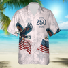 BlueJose Custom Dog Photo USA 250 Anniversary Eagle 1776-2026 Hawaii Shirt