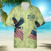 BlueJose Custom Dog Photo USA 250 Anniversary Eagle 1776-2026 Hawaii Shirt