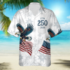 BlueJose Custom Dog Photo USA 250 Anniversary Eagle 1776-2026 Hawaii Shirt