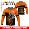 BlueJoseI Play Darts Because I Like It Personalized Name, Team Name Hoodie