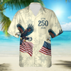 BlueJose Custom Dog Photo USA 250 Anniversary Eagle 1776-2026 Hawaii Shirt