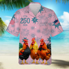 BlueJose Personalized USA 250 Anniversary 1776-2026 Hawaii Shirt For Farmer