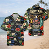 BlueJose Custom Name 250 Years Semiquincentennial Eagles Tropical Hawaii Shirt