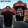 Bluejose Truck '18 To Life' Driving And Surviving Personalized Name Polo Shirt For Truck Driver