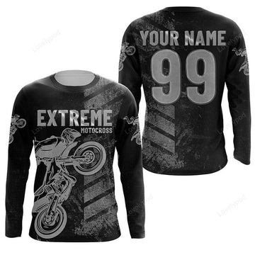 BlueJose Personalized Motocross Extreme Dirt Bike Green Mx Racing 3D Shirt