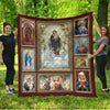 BlueJose God NVGO08QI Premium Quilt Blanket