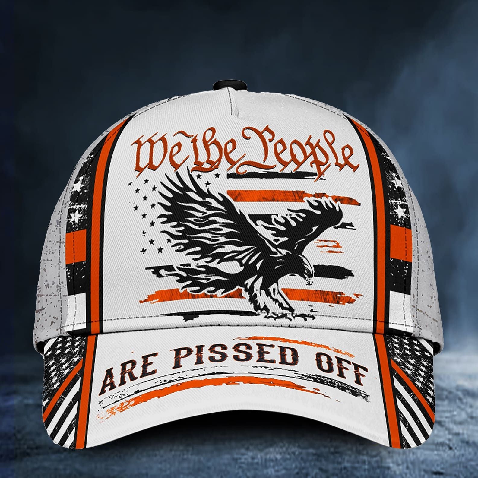 BlueJose Premium Veteran Cap Multicolored Printed American - Patriotism