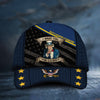 BlueJose Premium Multiple US Military Services Veteran 3D Cap PVC281201