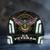 BlueJose Premium Multiple US Military Services Veteran 3D Cap PVC301202
