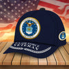 BlueJose Premium Multiple US Military Services Veteran Cap PVC240102