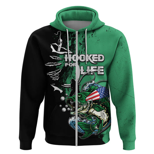 BlueJose Bass Fishing Tournament 3D Hoodie