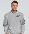 BlueJose Jeep Life Drawing Compass Hoodie