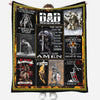 BlueJose God NVGO04QI Premium Quilt Blanket