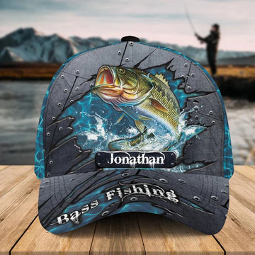 BlueJose Personalized  Fish Aholic Water Blue