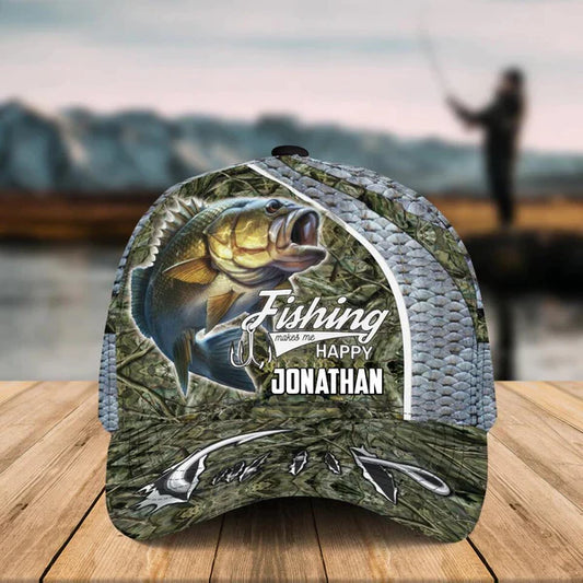 BlueJose Personalized  Fish  Camo Appearance Grass