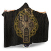 VikingStyle Hooded Blanket -Viking Raven Hooded Blanket A95