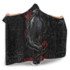 VikingStyle Hooded Blanket - Viking on a Tree Branch Hooded Blanket A35