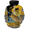BlueJose I Am A Fisherman Walleye Fishing Custome Name 3D Hoodie