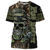 BlueJose Halloween Fish Reaper Customize Name Fishing Shirts