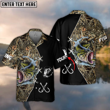 BlueJose Fishing Color 11 Personalized All Over Print 3D Hawaiian Shirt