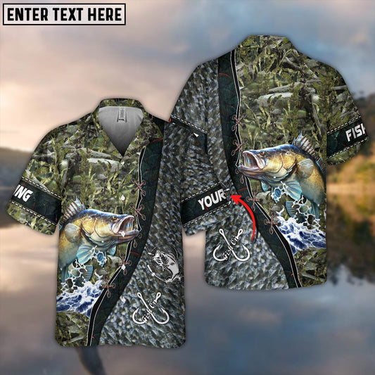 BlueJose Fishing Color 16 Personalized All Over Print 3D Hawaiian Shirt