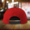 BlueJose Premium Red Eagle Firefighter 3D Cap Printed Personalized