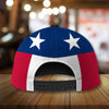 BlueJose Premium Eagle 3D Hat, United State Of Texas Personalized