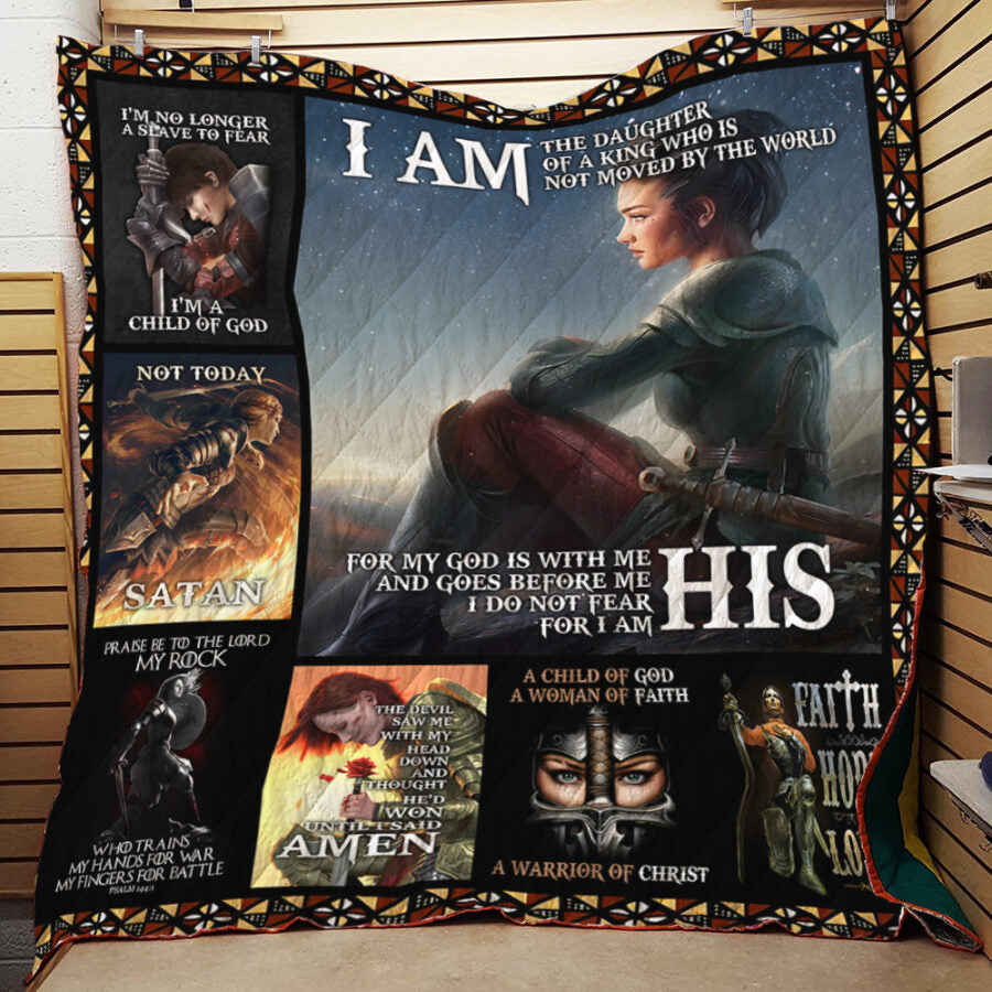 BlueJose God LSNGO05QI Premium Quilt Blanket