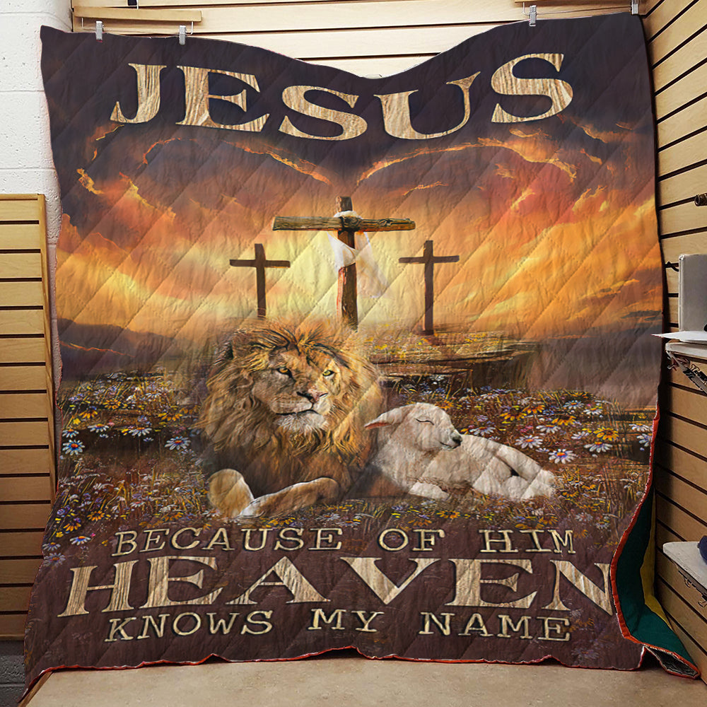 BlueJose God HBLTGO01QI Premium Quilt Blanket